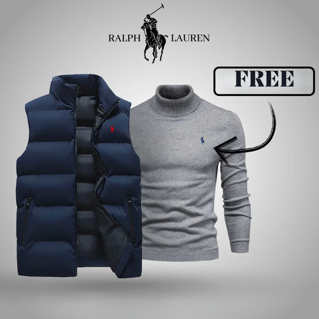 Premium Puffer Vest+ FREE Turtleneck