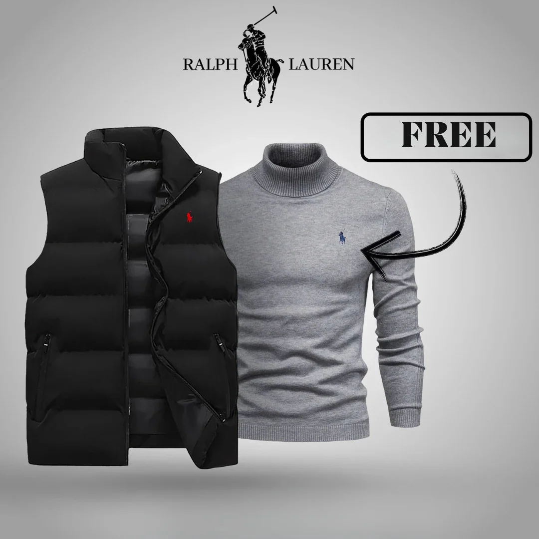 Premium Puffer Vest+ FREE Turtleneck