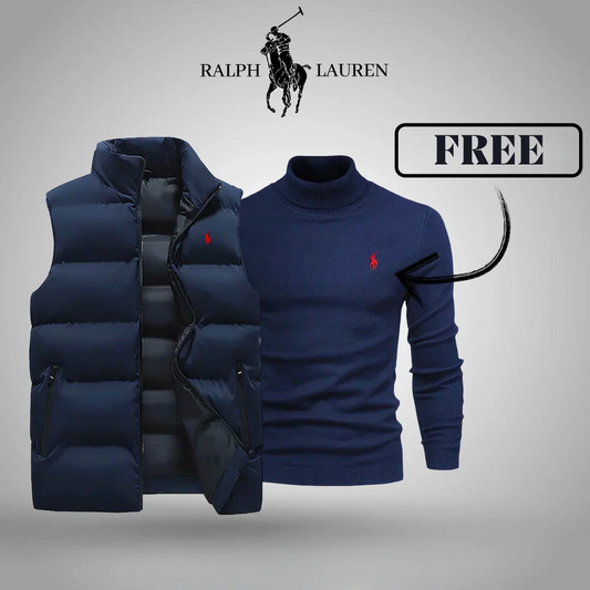 Premium Puffer Vest+ FREE Turtleneck