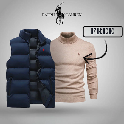 Premium Puffer Vest+ FREE Turtleneck