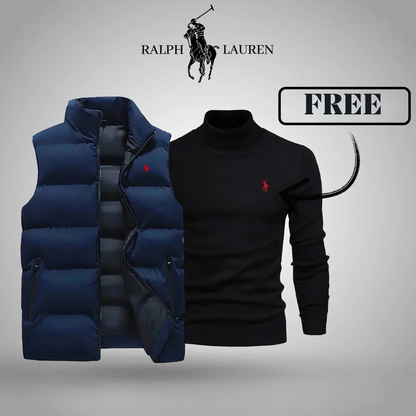 Premium Puffer Vest+ FREE Turtleneck