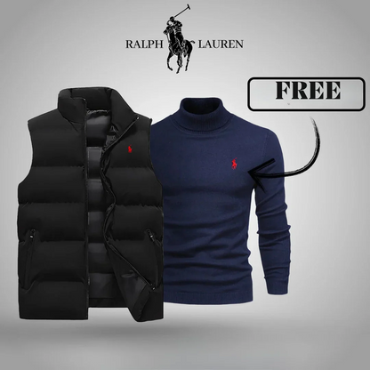 Premium Puffer Vest+ FREE Turtleneck